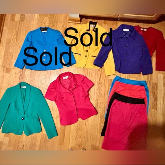 - Tahari ASL business Women’s sets skirt blazer size 4, 4p 6 mix N match ur way - Picture 12 of 14